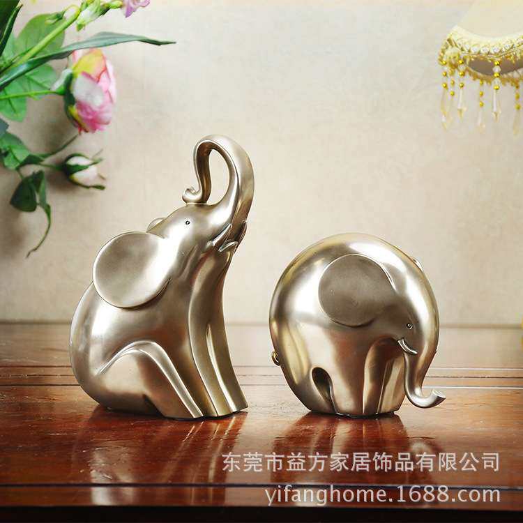 欧式动物福禄对象树脂工艺品金钱大仿铜 办公室客厅卧室摆件工厂