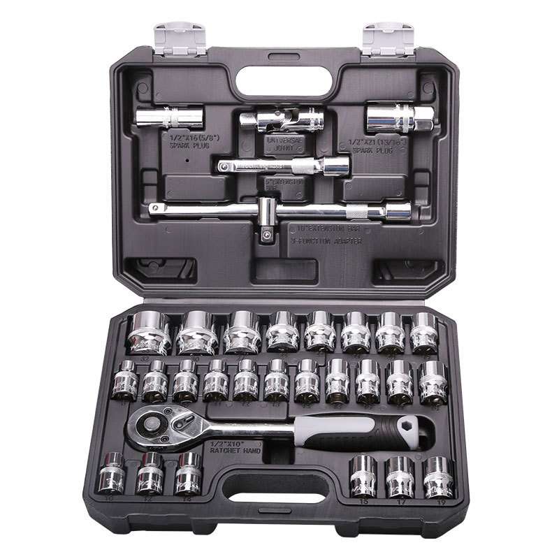 安拓工具32件12.5mm套筒棘轮扳手组套