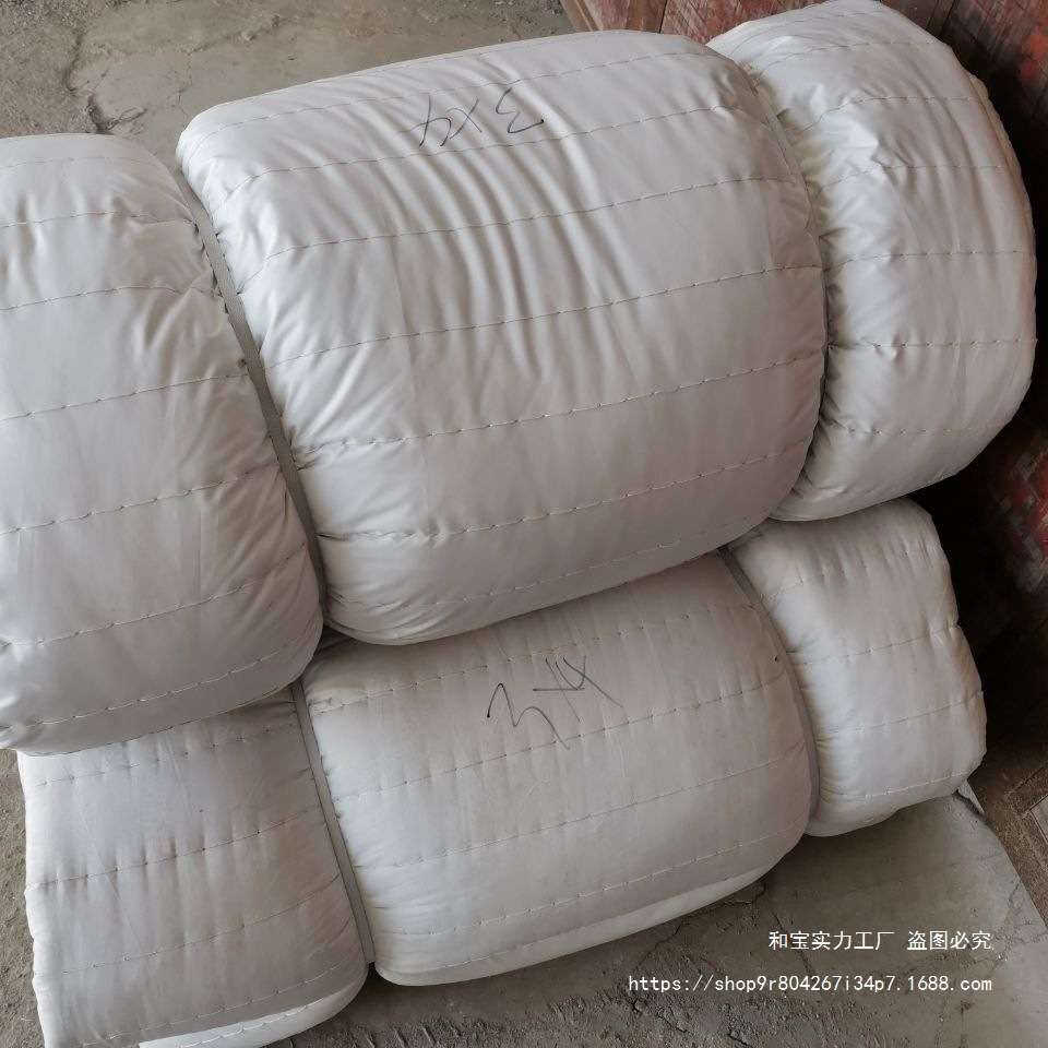 白棉加厚水果蔬菜保温隔热棉被货车棉被工地被拉菜防寒冻货冷库