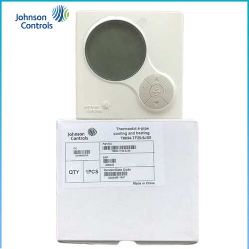 江森液晶背光数显开关面板T6634-TF20-TA10-TE20-9JS0-9JR0温控器