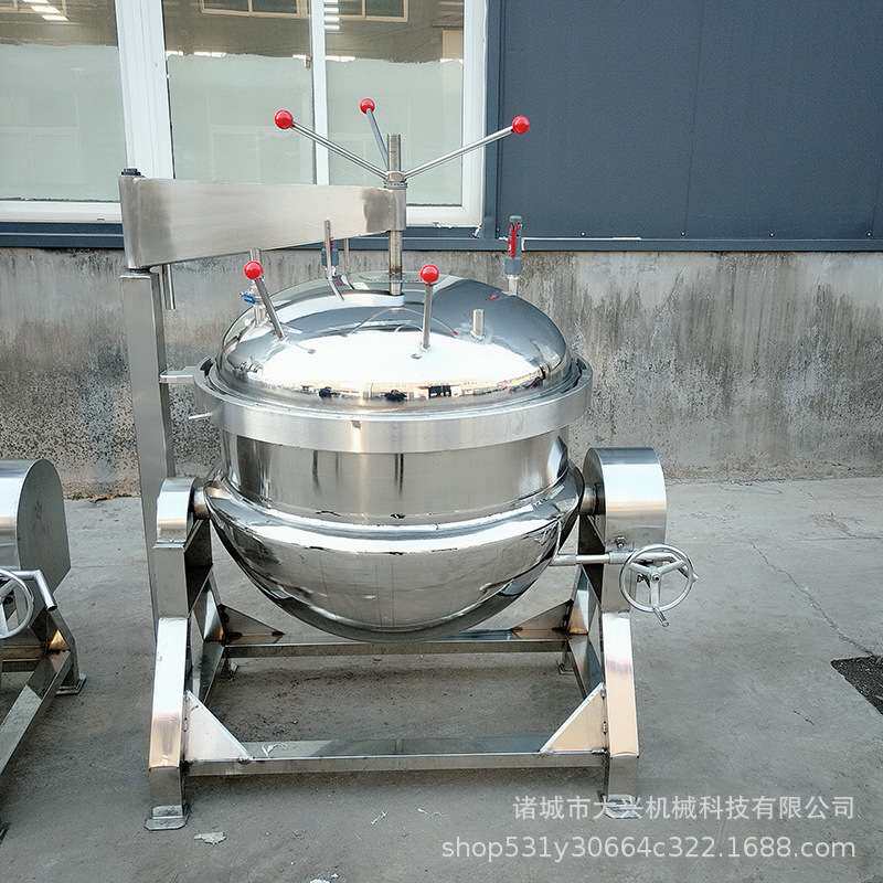 玉米花生毛豆卤味高压蒸煮锅猪蹄猪头肉炖煮设备年糕高压蒸煮锅