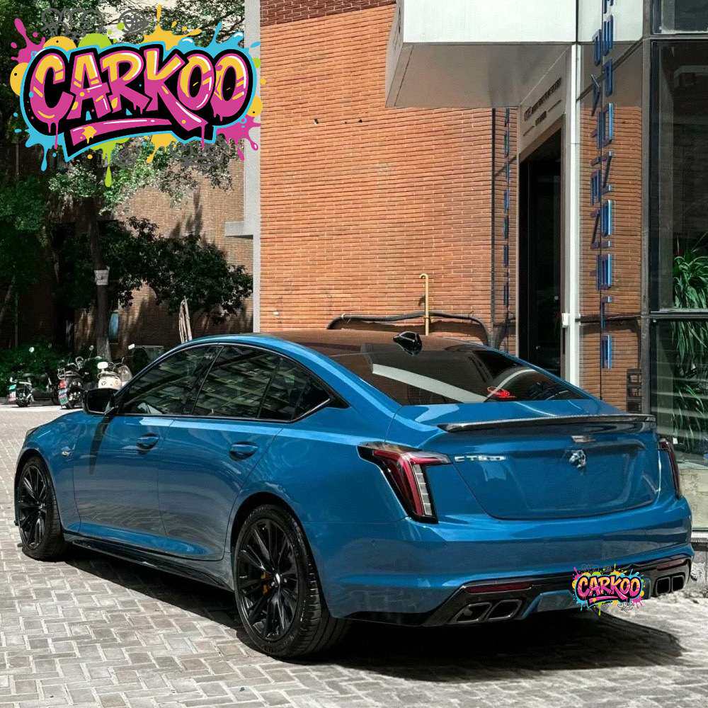 Carkoo改色车膜实力工厂汽车原厂车漆系列深邃蓝汽车车漆保护膜