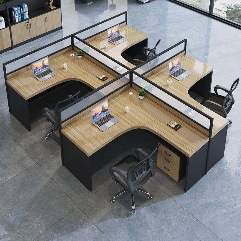 桌子办公室员工桌椅组合职员电脑办公桌卡座工位商用商用家具