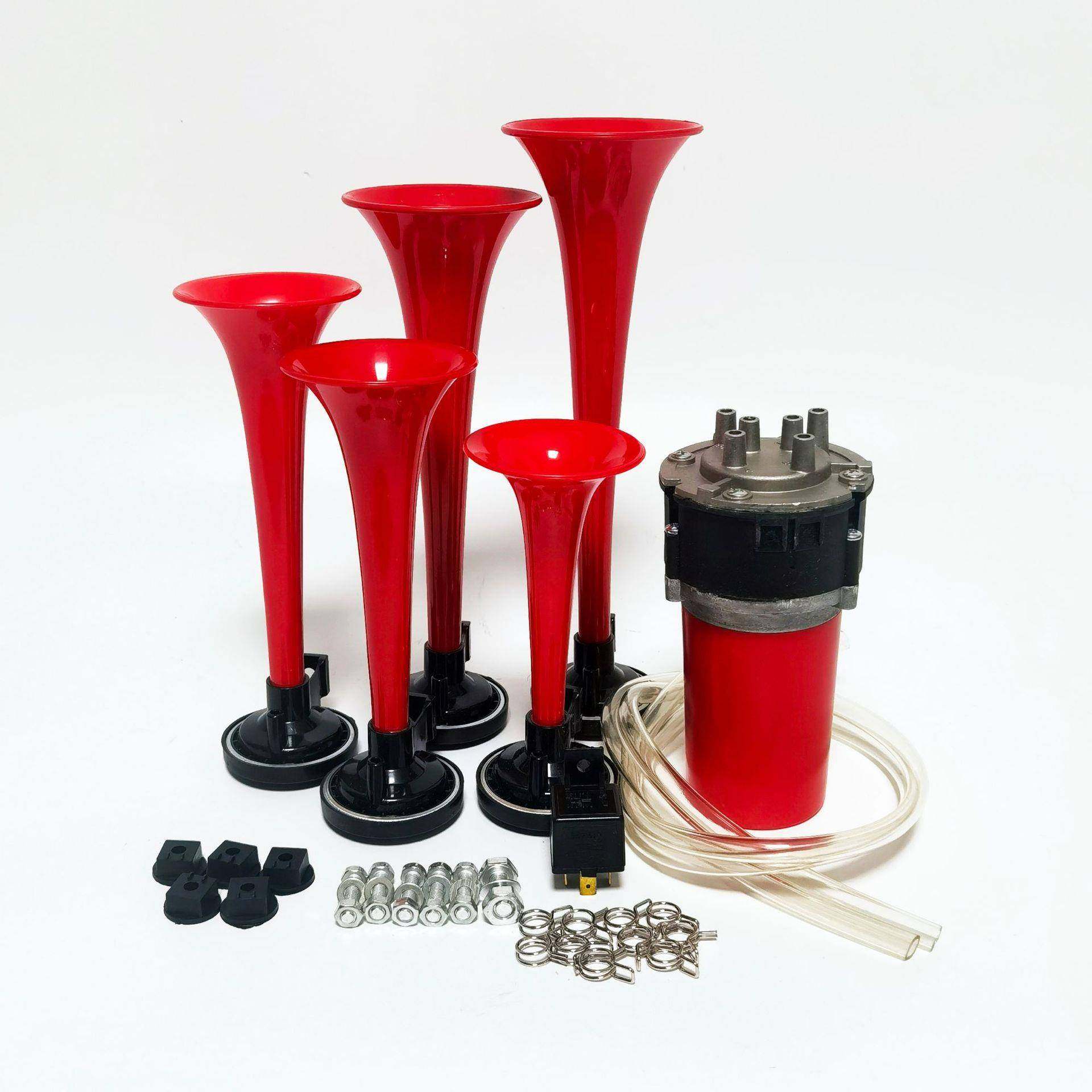 DHKA亚冠-AS045现货 五管电动泵音乐气喇叭 爵士乐 货车卡车用