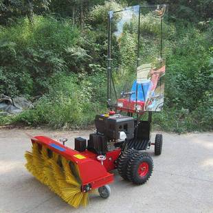 全齿轮扫雪车 小型座驾式 15马力公路扫雪车 道路扫雪除雪车 冬季