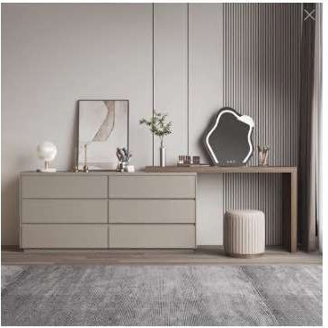 意式简约梳妆台斗柜一体卧室轻奢高级小型化妆桌床尾收纳柜储物柜,电子元器件市场,其它元器件,淘宝优惠券,粉丝福利购,淘宝优惠卷