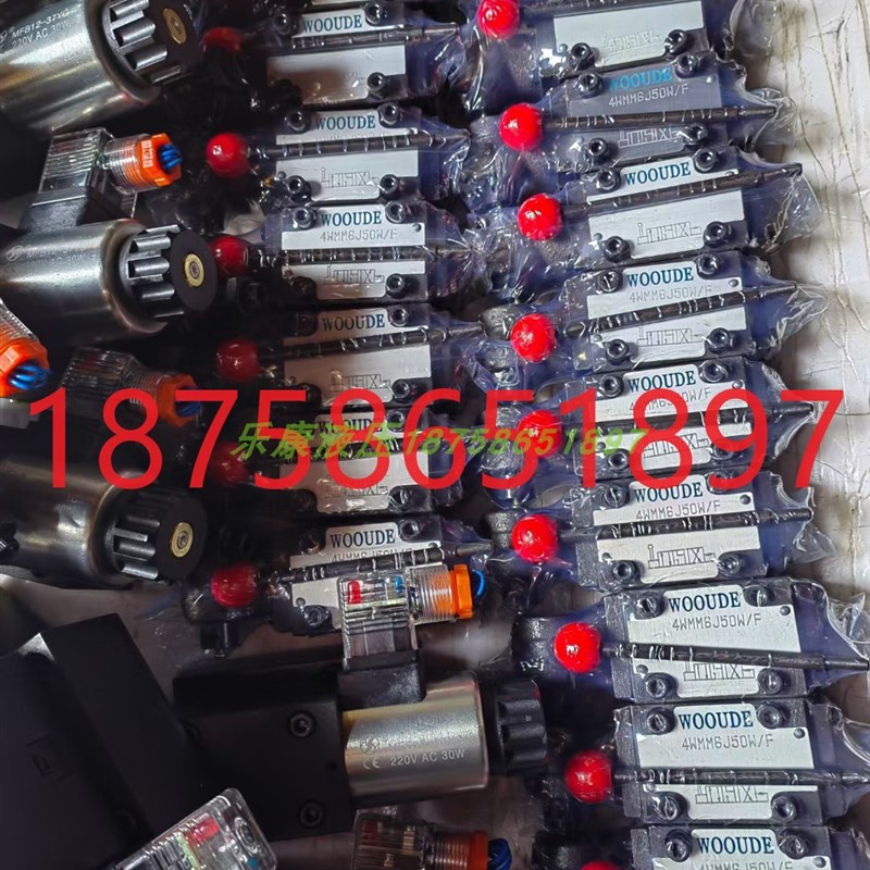 WOOUDE 手动换向阀 4WMM6J50W 4WMM6E50W 4WMM6G 6C 50W/XF W00UD