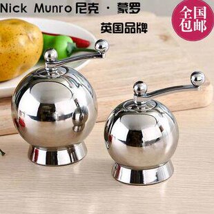 不锈钢葫椒磨高档利略葫4手工厨房伽30研磨器磨粉机全