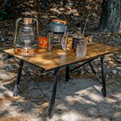 桌升降 桌子露营餐桌野外户外便携式 铝合金折叠桌椅桌 野营蛋卷