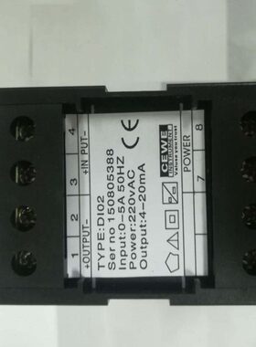 0mA 电流变送器ot20 :2.u4    5in0:-DI级5A