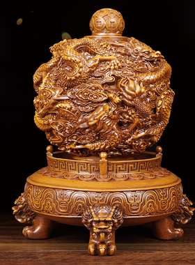 九转乾坤摆件招财龙鼎中式客厅z老板办公室开业工艺品店铺开业礼