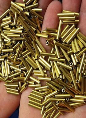 管外径4mmmm 管径空心6黄铜管铜垫圈   黄铜厚1内铜套壁毛mm细