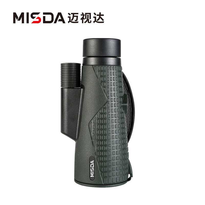 迈视达登途1256迷你高倍高清便携防水单筒望远镜全光学大视野
