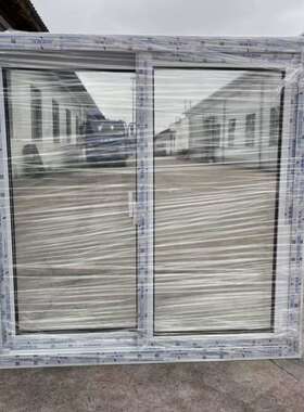 海螺牌塑钢窗白色手动推拉式pvc窗