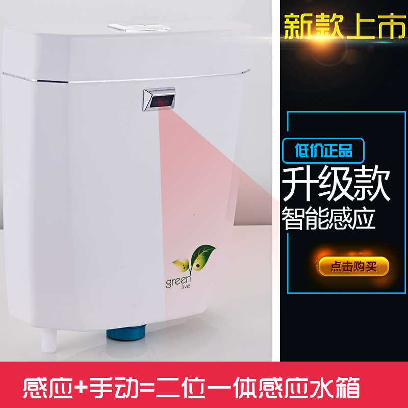 水箱 蹲便感应节能冲水水箱 智能感应蹲坑全自动冲洗箱 厂家直销