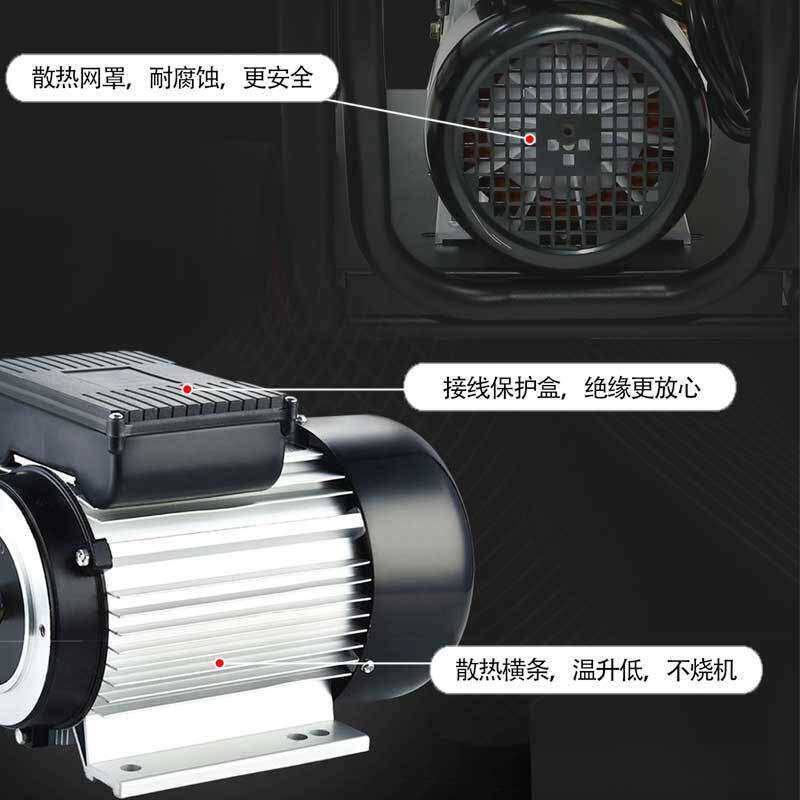 国标黑猫高压洗车机大功率家用220V380大功率刷车泵养殖场清洗机