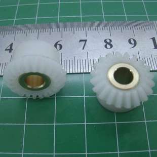 微小轻型90度转向适用模型飞机耐磨差速伞齿轮组合1模20齿带铜套