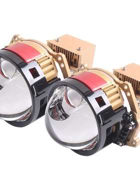 三为车灯SANVI新品L80 LED双光透镜大灯直射LED车灯76w高亮车前灯