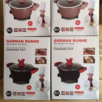 German Runhe 3liter electric cooker 多功能境铝合金家用电热锅