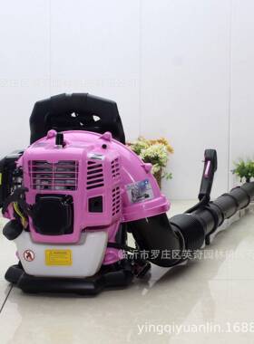 EB430粉色汽油吹风机 园区吹叶机背负式吹雪机公路除尘风力灭火机