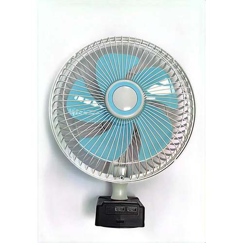 锂电风扇 无刷电机 8寸 裸机头三档可调节 省电耐用 静音家用