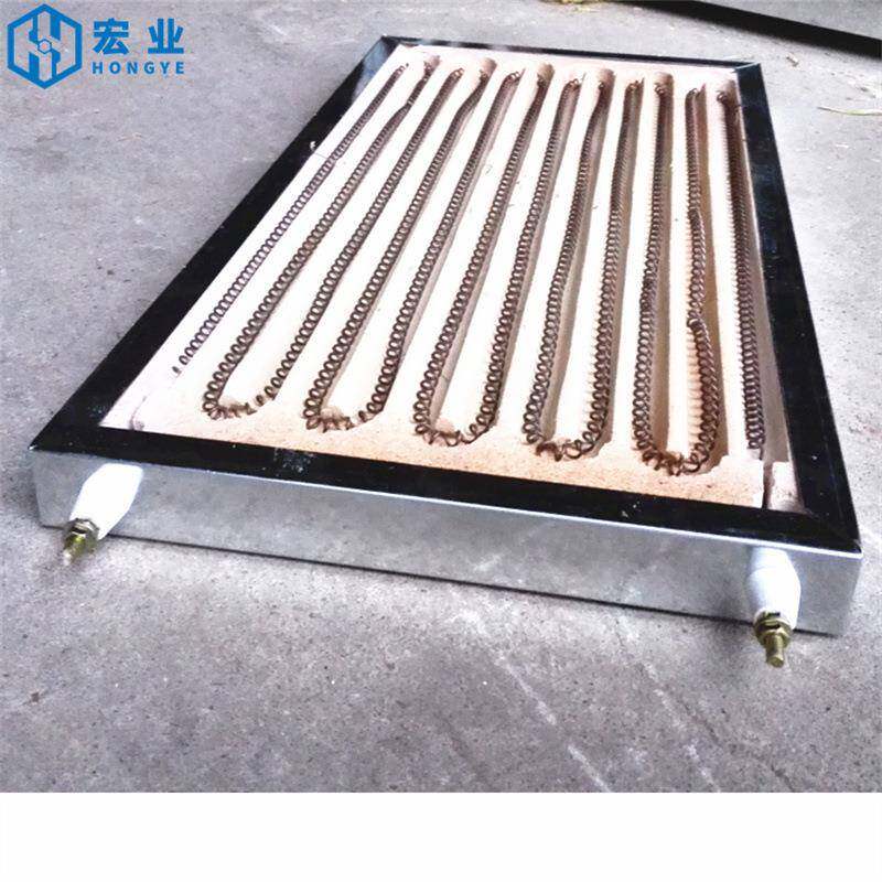 供应碳化硅高温明丝加热板 穿丝电炉板 高温炉加热板