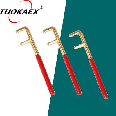 拓开厂家供应铝青铜 铍青铜防爆工具 TK174A防爆防滑F扳手