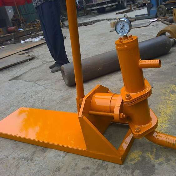 SL168便携式小型灰浆注浆泵 矿用手动水泥化学浆注浆泵不插电