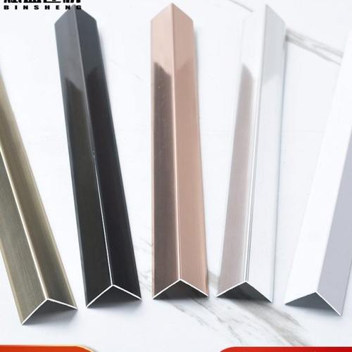 铝合金墙角护角条L型阳角线直角收口保护瓷砖收边条装饰防撞条
