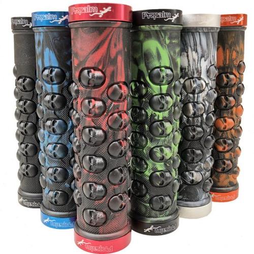 propalm蜥蜴壁虎山地自行车把套骷髅死飞可锁死把手车把混色702EP