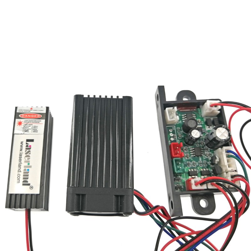 532nm 50mW 和650nm 1A50mW 红绿双头激光模组激光器 舞台灯用