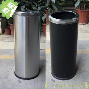 酒店雨伞桶家用放伞桶收纳桶废纸桶雨伞架车载雨伞桶烤漆不锈钢