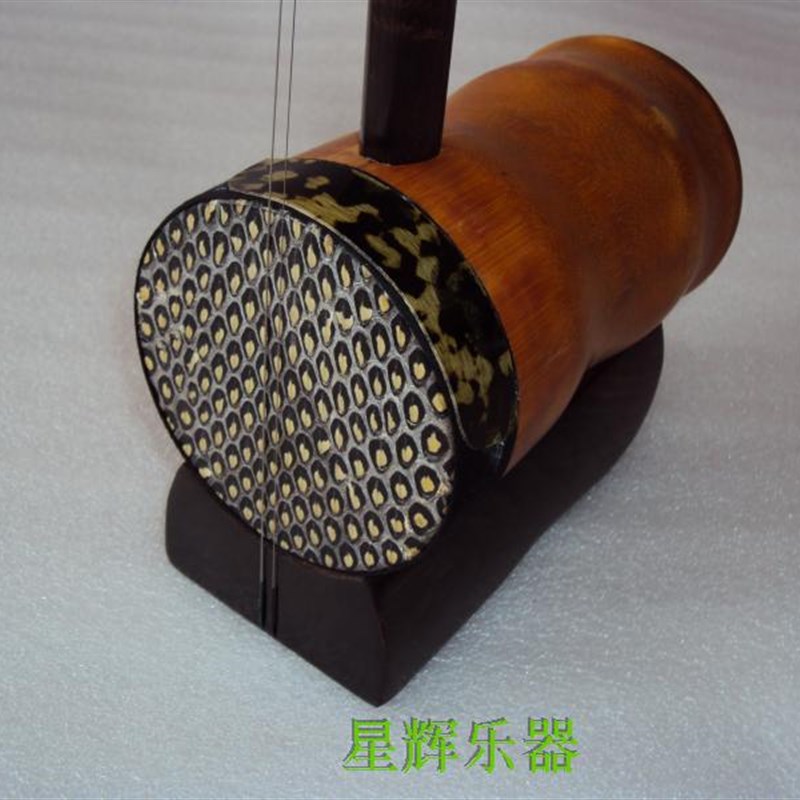 黑檀木烤竹d筒圆筒二胡琴花鼓戏民族乐器花鼓大筒送盒子实物拍摄