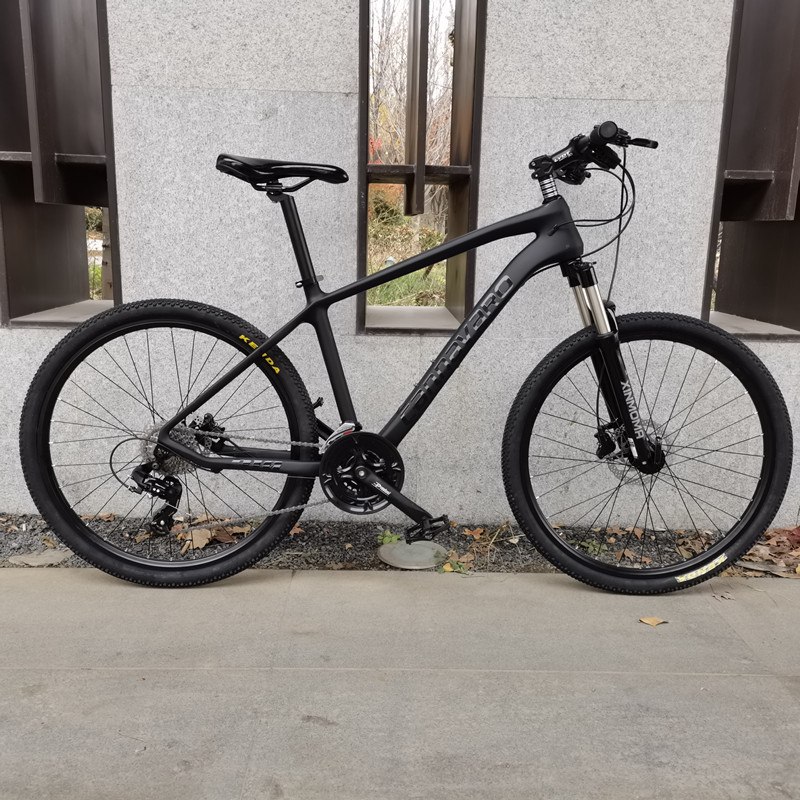 27/30/33速碳纤维山地自行车减震锁死变速双油碟N刹24寸26寸27.5