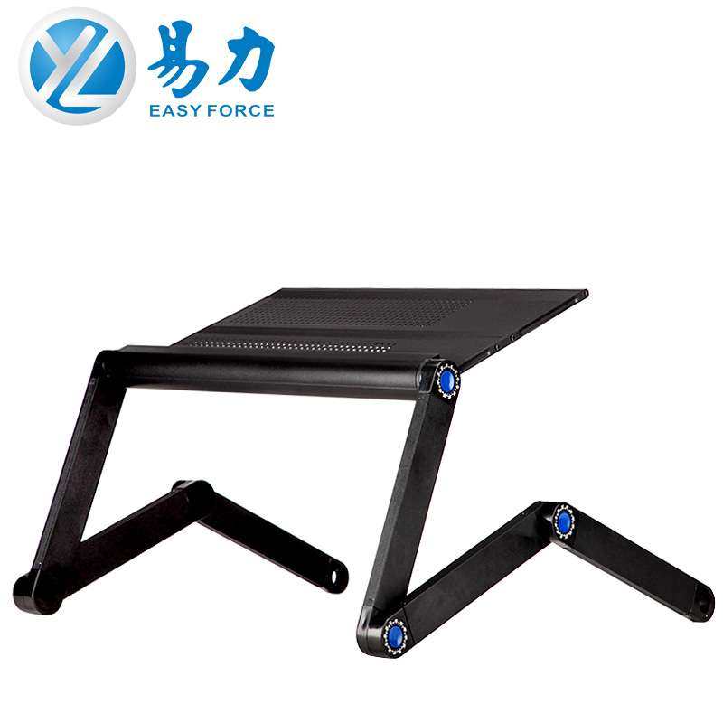 新款铝合金笔记本折叠电脑桌床上带散热站立电脑小桌子便携办公桌