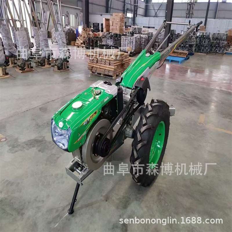 手扶拖拉机旋耕机农用运输型耕田犁地机柴油大马力水旱打田微耕机