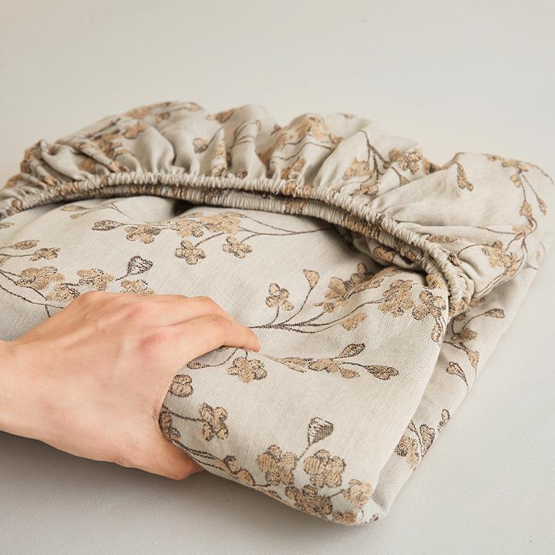 全棉床笠床罩单件2025新款纯棉磨毛床垫加厚床单保护套防尘罩a类