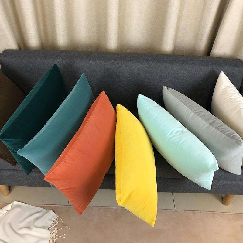 30x50cm长方形靠枕客厅沙发床头靠垫小抱枕小号抱枕套腰枕不含芯