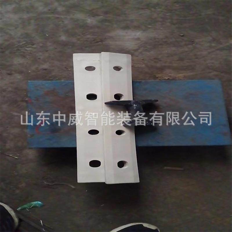 24kg轨用绝缘道夹板 钢轨连接无火花尼龙道夹板 矿用绝缘道夹板