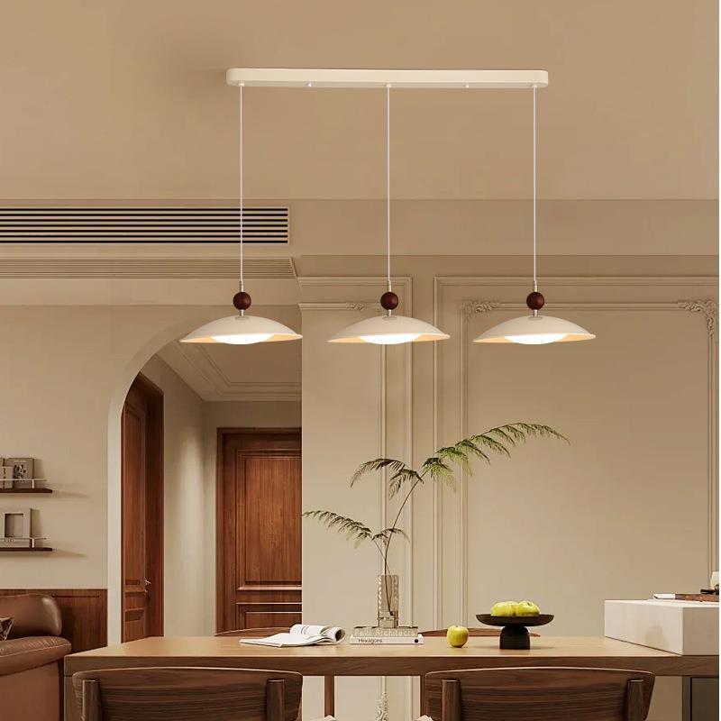 飞碟移位餐厅中古风三头吊灯大气吧台设计师灯饰诧寂风书房灯