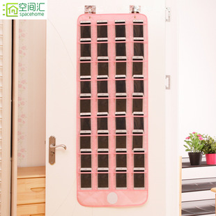空间汇手机收纳袋挂袋壁挂 学生手机袋子布P袋教墙挂式吊袋包邮