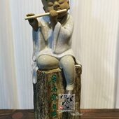 居陶瓷高自休 声和尚 公仔石远 湾 一工艺品小