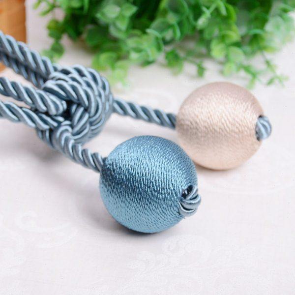 窗帘挂球一对装简约现代绑带固定扎系带绑花创意家用简约窗帘绑绳,居家布艺,挂钩/挂球,淘宝优惠券,粉丝福利购,淘宝优惠卷