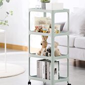 用品架子浴室洗漱收纳架厕所茶花卫生间置物架落地洗手间收纳神器