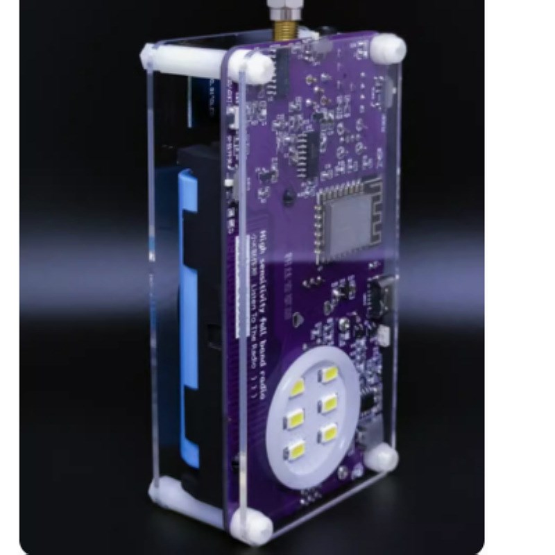 单边带全波段高灵敏收音机小K制作G所第二款收音机智能收音机