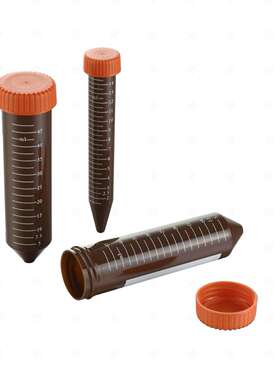 塑料离心管 3111536 15ml棕色离心管Virya，无菌袋装