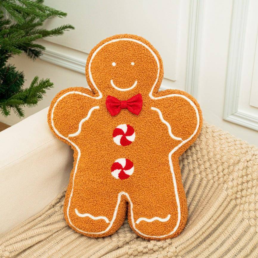 Печеньевой человечек с бантиком