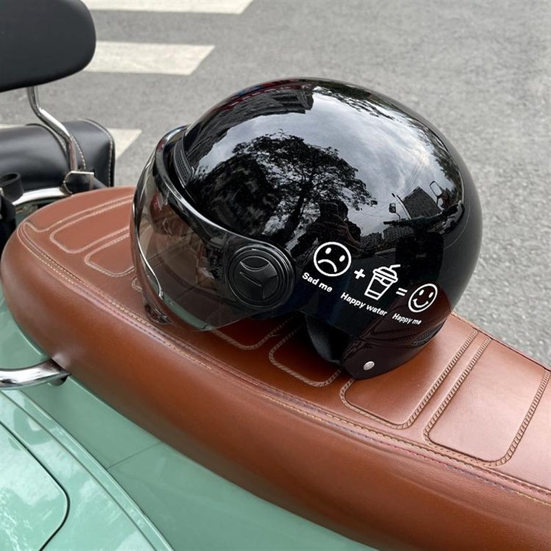 3c安全认证电动车头盔九号w爱玛小刀绿源摩托车骑行车盔个性安全