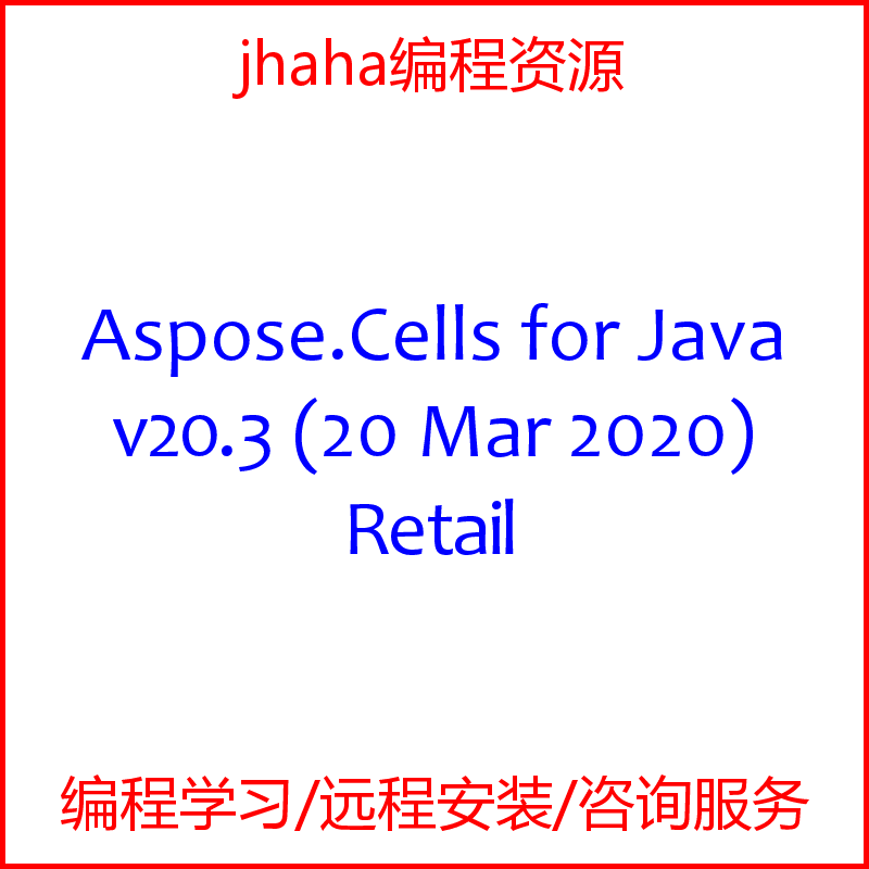 Aspose.Cells for Java