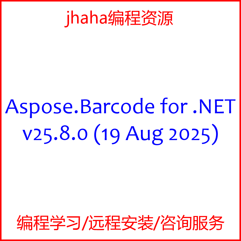 Aspose.Barcode for .NET